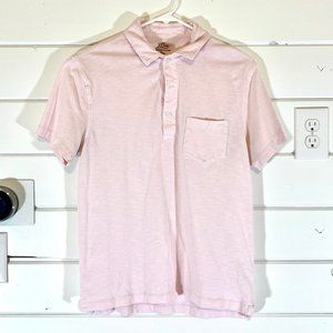 J. Crew garment dyed skin cotton polo, small